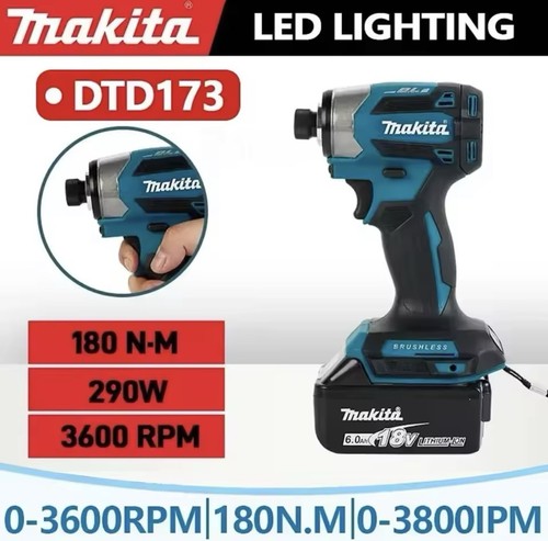 Makita dtd173 1800 min - makita, tr/min